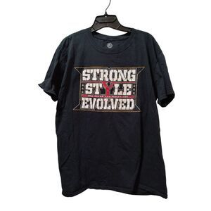 NJPW Strong Style Evolved 2018 T-Shirt Black XL New Japan Pro Wrestling
